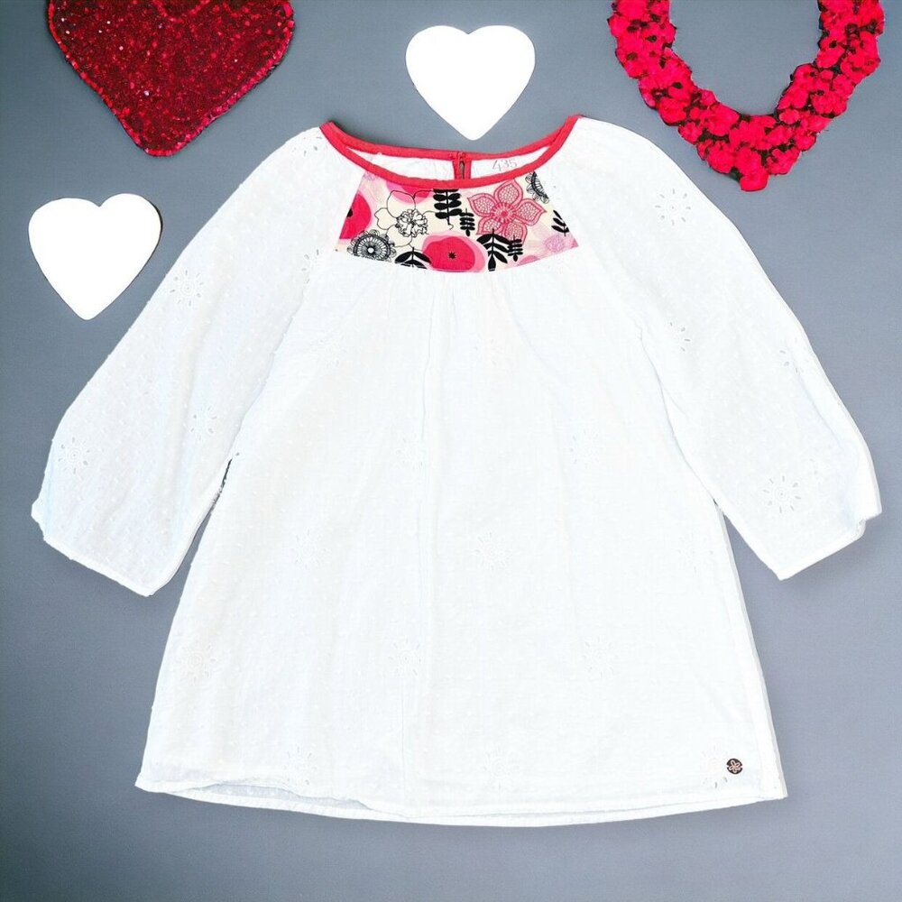 Matilda Jane 435 White Swing Top